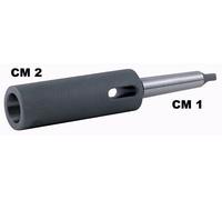 BUSSOLA DI ESTENSIONE DA CONO MORSE 1 A CONO MORSE 2 TEMPRATA RIDUZIONE TRAPANO