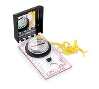 Bussola di navigazione per la lettura di mappe, bussola da esploratore multifunzionale con specchio e declinazione, bussola professionale per orientamento, alpinismo di sopravvivenza, escursionismo