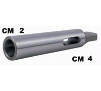 BUSSOLA DI RIDUZIONE DA CONO MORSE 4 A 2 TRAPANO FRESA TORNIO CM4 CM2 FERVI