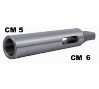 BUSSOLA DI RIDUZIONE DA CONO MORSE 6 A CM MT 5 TRAPANO FRESA TORNIO CM6 CM5 LTF