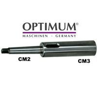 BUSSOLA DI RIDUZIONE ESTENSIONE DA CONO MORSE 2 A CONO MORSE 3 LUNGA LTF OPTIMUM