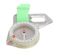 Bussola D'orientamento, Luminosa Bussola Escursionistica in Nylon Acrilico for Escursionisti, Campeggiatori e Avventurieri in Montagna, Foreste e Trekking