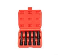 Bussola esagonale extra lunga da 128 mm a parete sottile per riparazione di auto e macchine, compatibile con la maggior parte delle chiavi elettriche da 1/2 e chiavi ordinarie (5 pezzi)