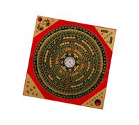 Bussola Feng Shui Luo Pan Bagua Square Luopan per escursionismo, campeggio,