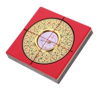 Bussola Feng Shui Per Pratica Del Piccola Cinese Portatile Compass Ciondolo