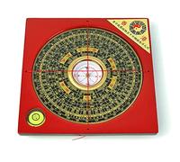 Bussola Geomantic FengShui puntatore professionale per misurazione della direzione geografica forniture per la decorazione della casa (10,9 cm)