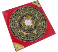 Bussola gossip del Sud-Est asiatico, Antico diagramma cinese Yin Yang Otto Luo Pan Bussola in rame 3-6 pollici