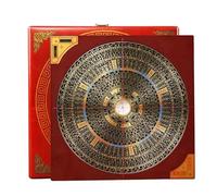 Bussola gossip del Sud-Est asiatico, Bussola a otto diagrammi, triade ternaria, rame puro, 15 cm
