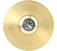 Bussola gossip del Sud-Est asiatico, Bussola Bagua in ottone 8 cm