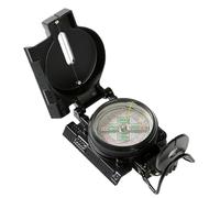 Bussola Hiking Survival, alluminio lega Lightweight Pocket Compass, 2,95 x 2,17 in Portable Hunting Adventures, navigazione Tool for Camping, Backpacking, Outdoor Travel, Colore casuale., Se référer
