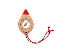 Bussola in legno per bambini - con clip