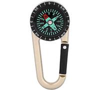 Bussola moschettone 2 in 1 moschettone bussola clip outdoor escursionismo campeggio portachiavi alpinismo moschettone professionale