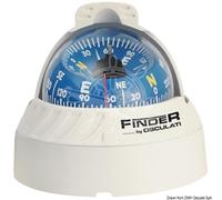 BUSSOLA NAUTICA "FINDER" 2" 5/8 ALTA VELOCITA ILLUMINATA 12V FISSAGGIO SU PIANO