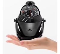 Bussola Nautica Per Barche Con Luce e Staffa Modello Finder Alta Velocità 12V