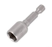 Bussola per cacciavite con codolo esagonale da 1/4 di pollice, progettata per l'uso con trapani elettrici, driver cordless e utensili manuali (10 mm)