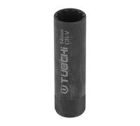 Bussola per candele a impatto 3/8'' 14mm 12 punti per CR-V nero 1 pz