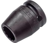 Hazet 900Sz-15 Inserto Chiave a Bussola per Avvitatori ad Impulso Doppio Esagono, Nero, Attacco Quadro, Cavo, 12.5 mm 1/2 di Pollice