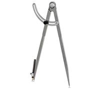 Bussola per geometria, 61 cm, per la lavorazione del legno, bussola di precisione per la lavorazione del legno, con divisore ad ali e portamatite, grande bussola per geometria, bussola per la