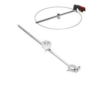 Bussola per Taglio Al Plasma, Torcia per Taglio Al Plasma in Acciaio Inossidabile, Bussola con Ruota a Rulli Guida Circolare, Accessori per Utensili Taglio con Calibro a