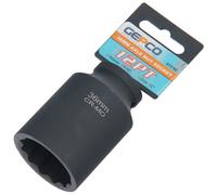 Bussola Poligonale Dodecagono 1/2" Lunga 36 mm Alberi di Trasmissione Utensile