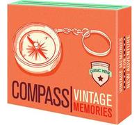 Legami - Bussola Portachiavi, Compass, Diametro 4,4 cm, in Alluminio, con Magnete, Quadrante Trasparente, Perfetta da Attaccare alla Borsa o Zaino