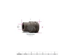 BUSSOLA PORTAINSERTI MACCHINA PER 727/ES22 E 727/ES22TX ART. 727PI/22