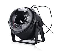 Bussola Professionale Digitale da 360° per Auto e Barche - Strumento di Navigazione Impermeabile con Display LED ad Alta Precisione Escursioni, Campeggio Attività All'aperto | Militare Compas