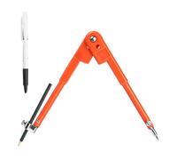 Bussola Professionale per Falegnameria, 25 * 90 cm Compassi per Tracciare, Compasso Geometrico con Portamatita, Compassi per Disegno Tecnico per Falegnami, Disegno Geometrico, Lavorazione del Cuoio