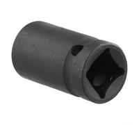 Bussola quadrata da 1/2" per rubinetti M6-M24, set di prese professionali per rubinetti con accesso limitato, per costruzioni in acciaio Cr-v (M22)