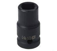 Bussola quadrata da 1/2" per rubinetti M6-M24, set di prese professionali per rubinetti con accesso limitato, per costruzioni in acciaio Cr-v (M20)