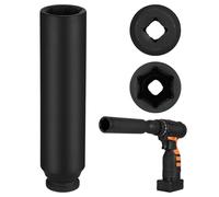 Bussola resistente da 1-1/16 pollici, azionamento da 1/2 pollici, design, struttura in acciaio 40Cr, 6 punti per lavori automobilistici e industriali, presa bullone freno a molla
