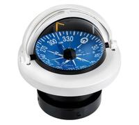 Bussola Riviera 4" con coperchio bianca/blu rosa piana - 1 PZ - 25.028.15