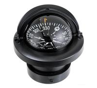 Bussola Riviera 4" con coperchio nera/nera rosa piana - 1 PZ - 25.028.10