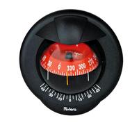 Bussola Riviera Pegasus 4" nera/rossa - 1 PZ - 25.020.17 - 2502017
