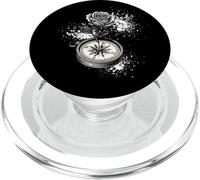 Bussola Rose Retro Nautical Mare PopSockets PopGrip per MagSafe