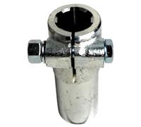 Bussola scanalata con bullone per PTO trattore - 1"3/8 Z6 x 130 mm