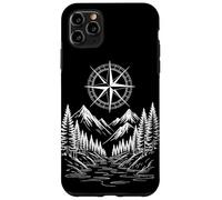 Bussola Sentiero Montagna Escursionismo Avventura Escursione Custodia per iPhone 11 Pro Max