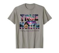 Bussola True-North-Faith Adventures Design Maglietta