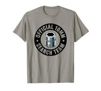 Bussola Ufficiale da 10 mm di Ricerca Squadra, 10 mm, per Meccanici di Auto Maglietta