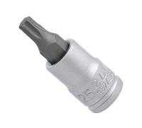 UNIOR 607907 - Llave de vaso 1/4" con punta Torx TX 25 serie 187/2PH
