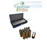 Bussole/Boccole esagonali 10 pezzi da 1/2" profilo lungo cromo vanadio Mod. B