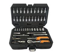 Bussole/Boccole impronta torx/esagonale con 2 cricchetti reversibili 46pz 202801