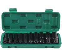 BUSSOLE BOCCOLE PER PISTOLA AVVITATORE PNEUMATICO SET 10 PZ 1/2" DA 8 A 24MM