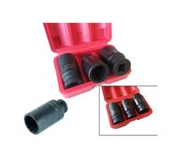 BUSSOLE BOCCOLE PER PISTOLA AVVITATORE PNEUMATICO SET 3 PZ 3/4" DA 30 A 36MM