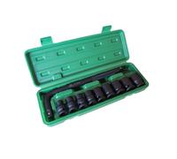 BUSSOLE BOCCOLE PER PISTOLA AVVITATORE PNEUMATICO SET 9 PZ 1/2'' DA 10 A 24MM