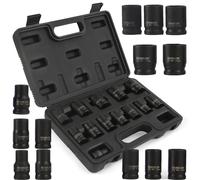 Bussole Boccole Professionali per avvitatore pneumatico elettrico 1/2" SET 13 PZ