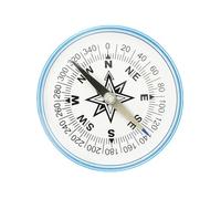 Bussole da 100 mm di grandi dimensioni, rotonde, orienteering, per campeggio, escursionismo, navigazione, attrezzatura esterna portatile