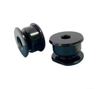 Bussole del cambio di precisione per alluminio per Ford Focus per rs 13-24 | 2 pezzi, lavorazione di precisione, rivestimento nero, riduce il gioco, per ford focus per rs 2013-2024