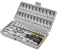 BUSSOLE E BITS CR-VA IN SERIE MAURER 46PZ 1/4" - CF. IN VALIGETTA ABS
