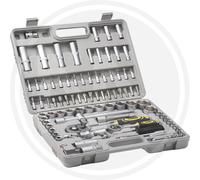 BUSSOLE e BITS in SERIE MAURER in CARBONIO 94 pz 1/4-1/2 con VALIGETTA in ABS